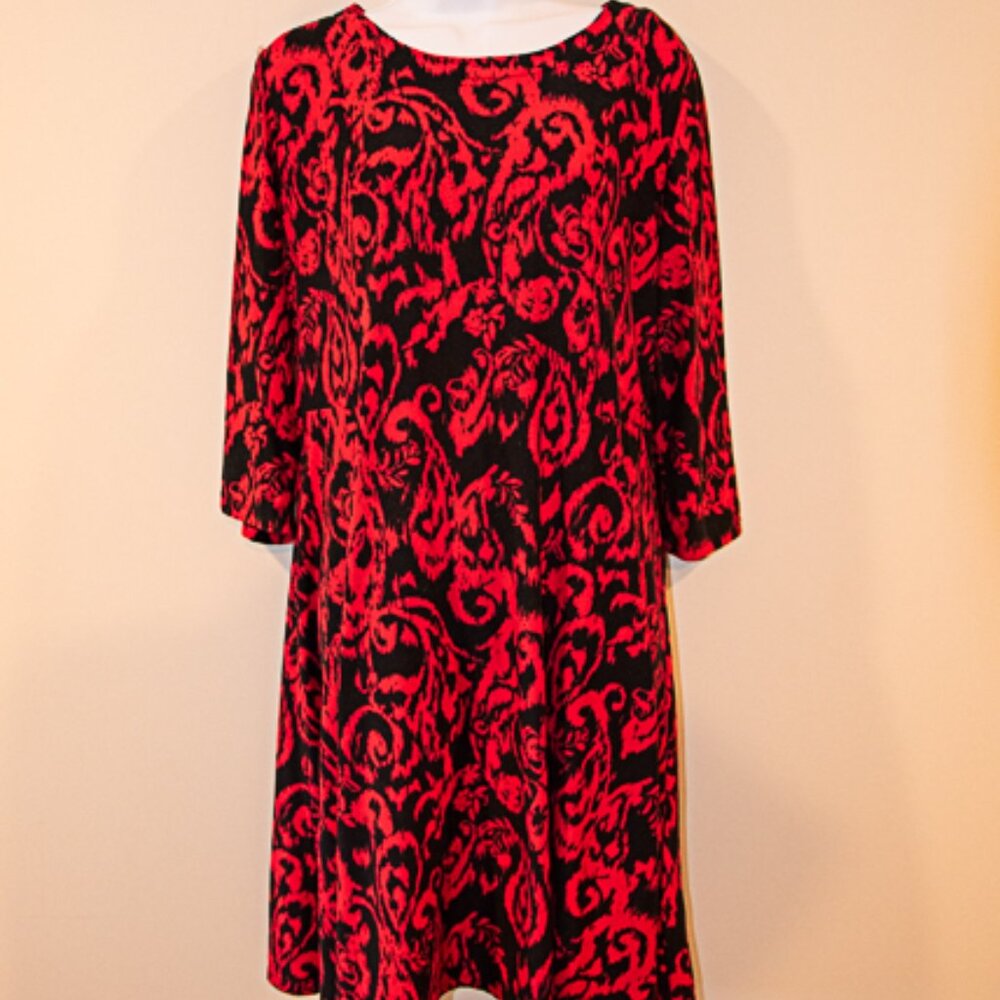 Danillo Boutique 3/4 Sleeve Dress Size Large